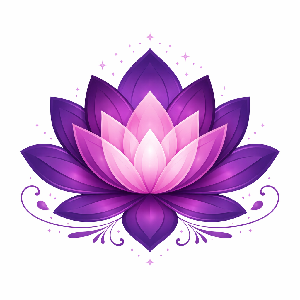 icone fleur de lotus